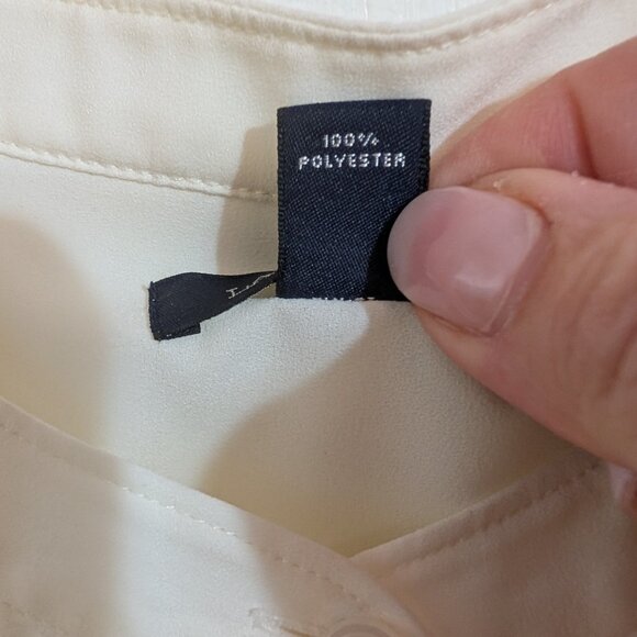 Petite cream blouse - Picture 7 of 7